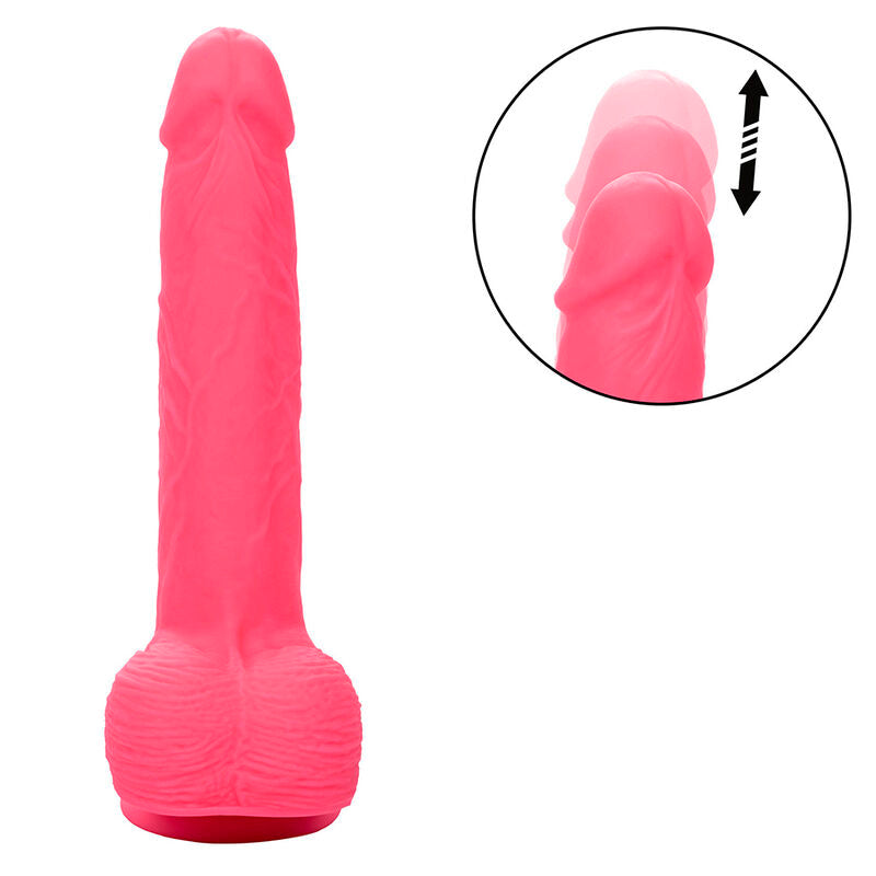 CALEXOTICS - STUDS VIBRATORE REALISTICO 10 VIBRAZIONI ROSA - CALEXOTICS | Lingerie Harness Boutique