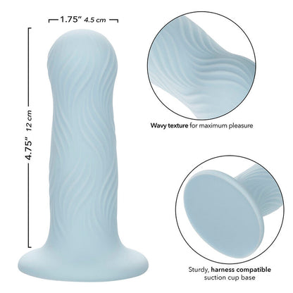 CALEXOTICS - WAVE RIDER FOAM ANAL PLUG BLU - CALEXOTICS | Lingerie Harness Boutique
