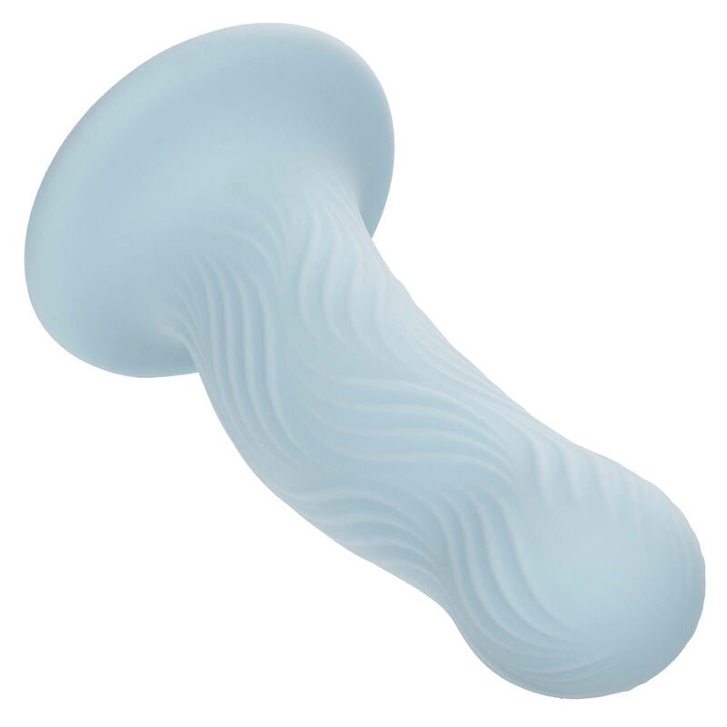 CALEXOTICS - WAVE RIDER FOAM ANAL PLUG BLU - CALEXOTICS | Lingerie Harness Boutique