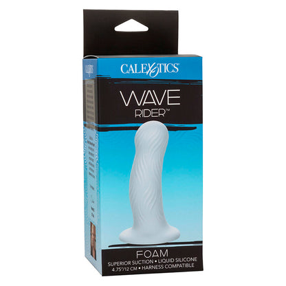 CALEXOTICS - WAVE RIDER FOAM ANAL PLUG BLU - CALEXOTICS | Lingerie Harness Boutique
