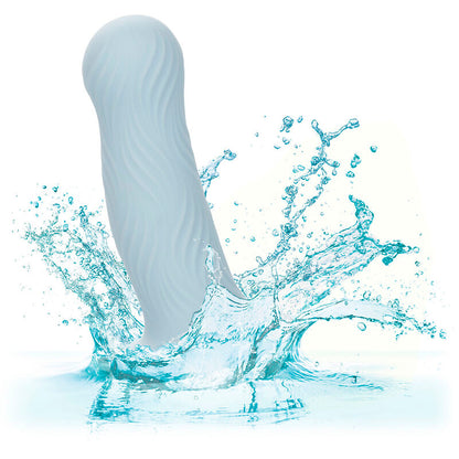 CALEXOTICS - WAVE RIDER FOAM ANAL PLUG BLU - CALEXOTICS | Lingerie Harness Boutique