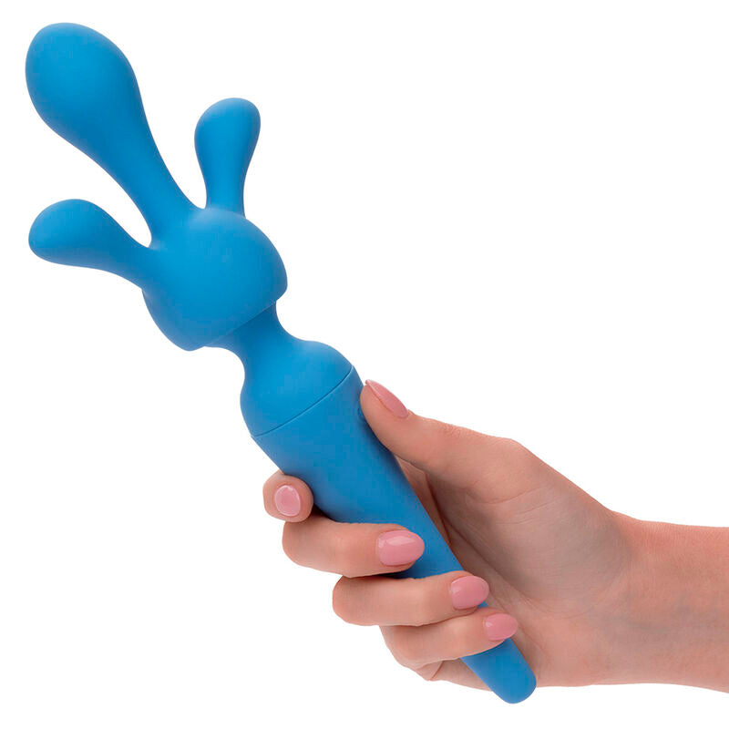 CALEXOTICS - COUTURE KIT VIBRATORE WAND 10 VIBRAZIONI BLU - CALEXOTICS | Lingerie Harness Boutique