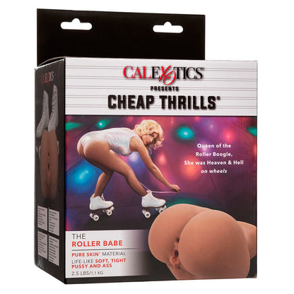 CALEXOTICS - THE ROLLER BABE DOPPIO MASTURBATORE REALISTICO FLESH - CALEXOTICS | Lingerie Harness Boutique