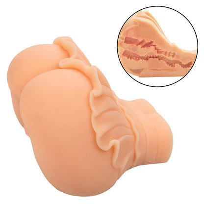 CALEXOTICS - THE PEEP SHOW GIRL DOPPIO MASTURBATORE REALISTICO FLESH - CALEXOTICS | Lingerie Harness Boutique