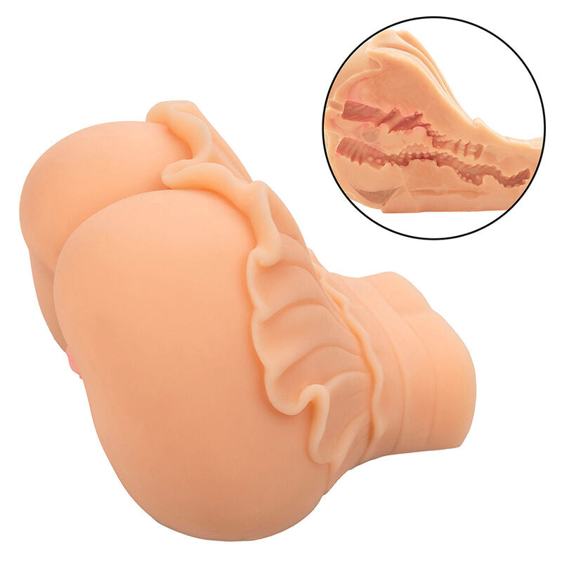 CALEXOTICS - THE PEEP SHOW GIRL DOPPIO MASTURBATORE REALISTICO FLESH - CALEXOTICS | Lingerie Harness Boutique
