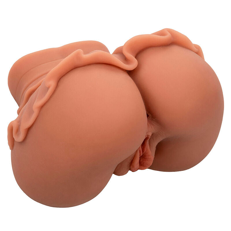CALEXOTICS - LA REGINA DEL BENVENUTO DOPPIO MASTURBATORE REALISTICO CARAMELLO - CALEXOTICS | Lingerie Harness Boutique