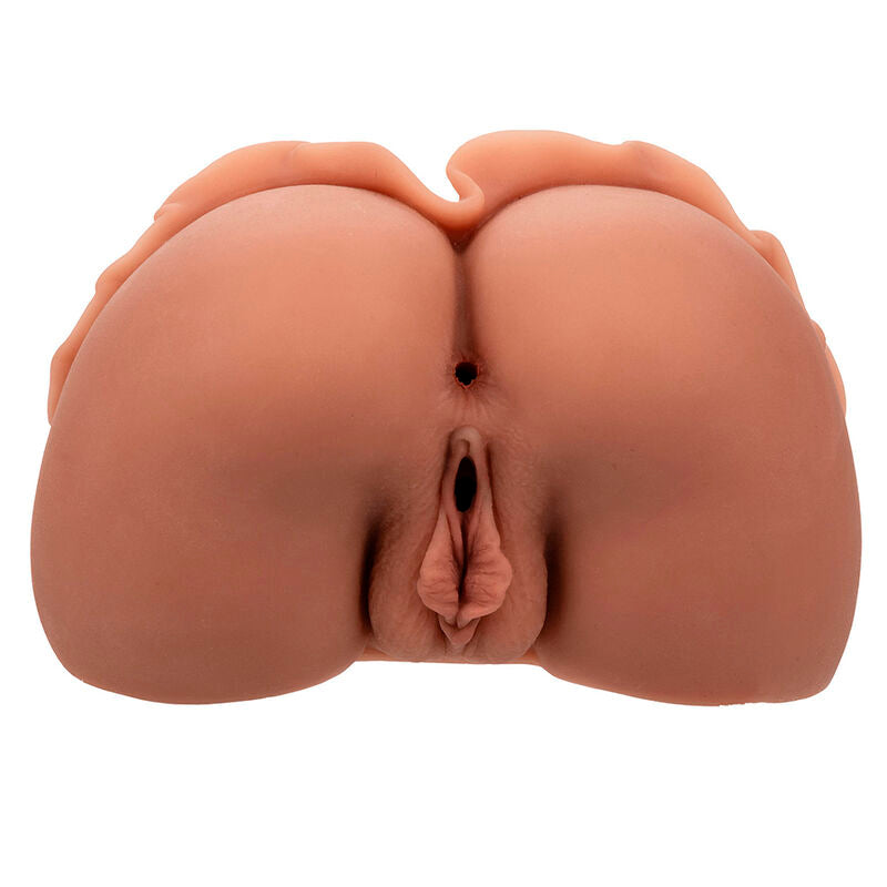 CALEXOTICS - LA REGINA DEL BENVENUTO DOPPIO MASTURBATORE REALISTICO CARAMELLO - CALEXOTICS | Lingerie Harness Boutique