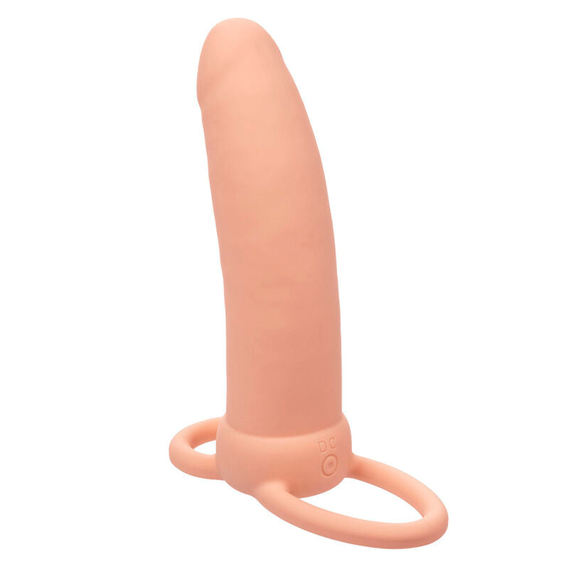 CALEXOTICS - MAXX THICK DUAL PENETRATOR 10 VIBRAZIONI CARNE - CALEXOTICS | Lingerie Harness Boutique