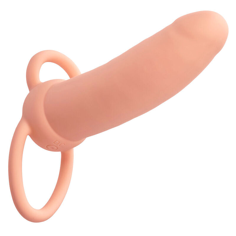 CALEXOTICS - MAXX THICK DUAL PENETRATOR 10 VIBRAZIONI CARNE - CALEXOTICS | Lingerie Harness Boutique