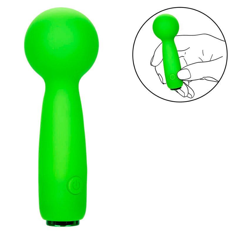 CALEXOTICS - NEON VIBES BUBBLY VIBE IL MINI MASSAGGIATORE 10 VIBRAZIONI VERDE - CALEXOTICS | Lingerie Harness Boutique