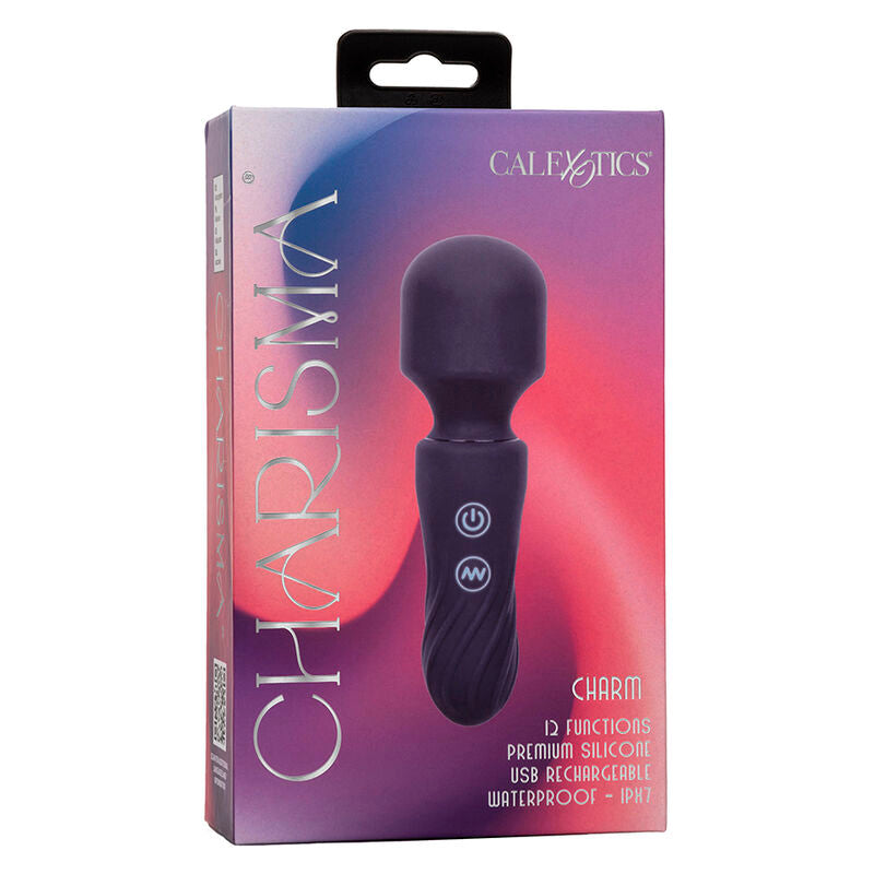 CALEXOTICS - CHARISMA CHARM MASSAGGIATORE 12 FUNZIONI VIOLA - CALEXOTICS | Lingerie Harness Boutique
