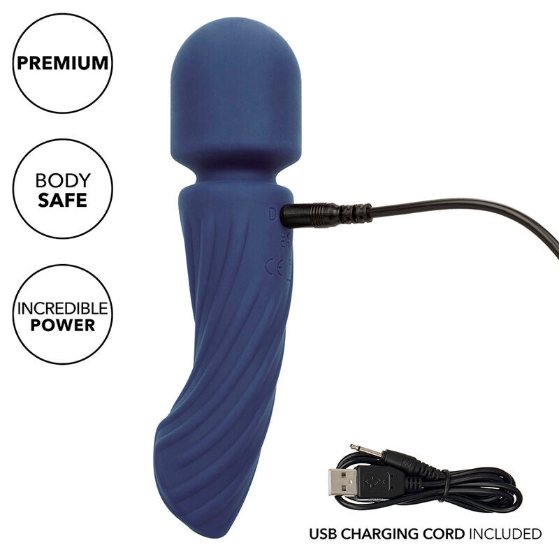 CALEXOTICS - CHARISMA ALLURE MASSAGGIATORE DOPPIO MOTORE 12 FUNZIONI 17,25 CM X 4,5 CM VIOLA - CALEXOTICS | Lingerie Harness Boutique