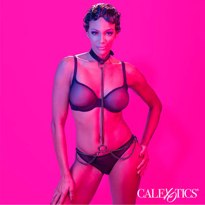 CALEXOTICS - EUPHORIA COLLARE A CATENA E GUINZAGLIO - CALEXOTICS | Lingerie Harness Boutique