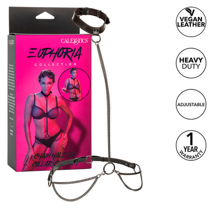 CALEXOTICS - EUPHORIA COLLARE A CATENA E GUINZAGLIO - CALEXOTICS | Lingerie Harness Boutique