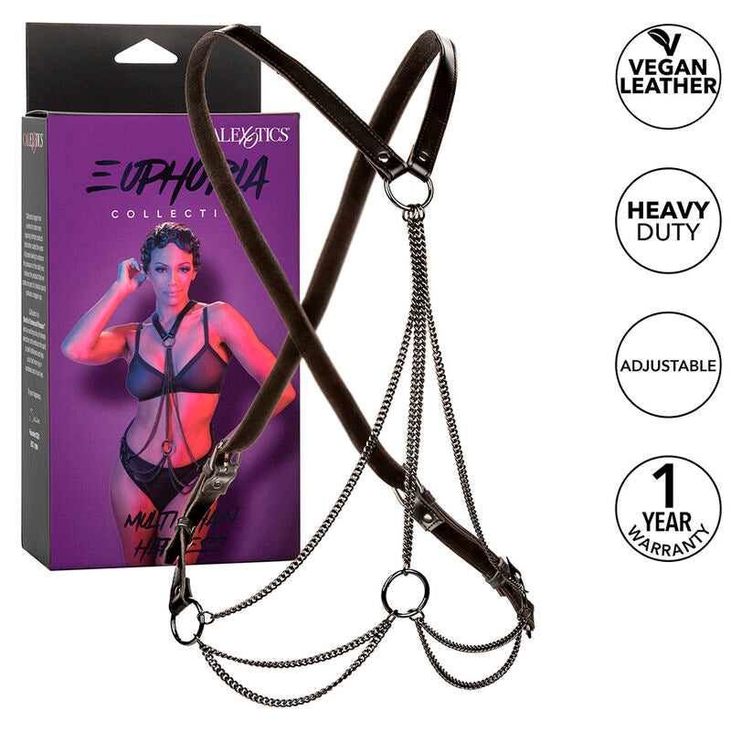 CALEXOTICS - EUPHORIA MULTICHAIN HARNESS PREMIUM - CALEXOTICS | Lingerie Harness Boutique