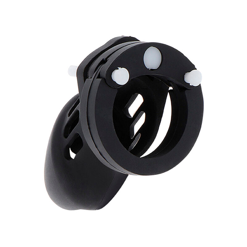 HIDDEN DESIRE - EXTREME GABBIA PER CAZZO IN SILICONE TAGLIA S NERA - HIDDEN DESIRE | Lingerie Harness Boutique