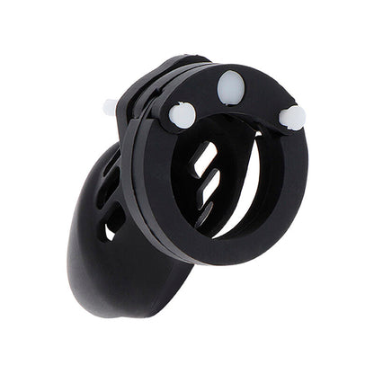 HIDDEN DESIRE - EXTREME GABBIA PER CAZZO IN SILICONE TAGLIA S NERA - HIDDEN DESIRE | Lingerie Harness Boutique