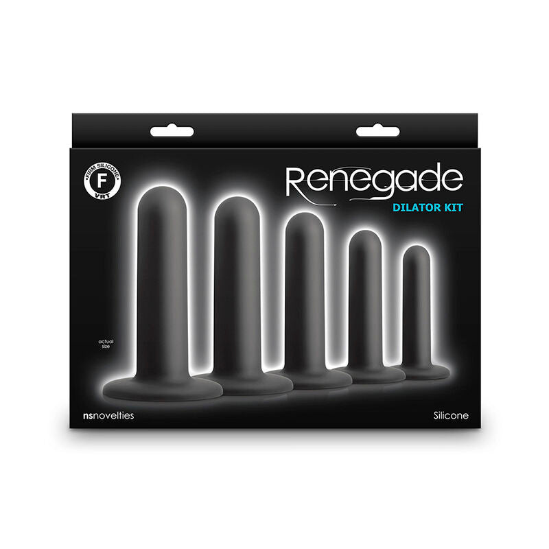 NS NOVELTIES - RENEGADE KIT DILATATORE NERO - Lingerie Harness Boutique | Lingerie Harness Boutique
