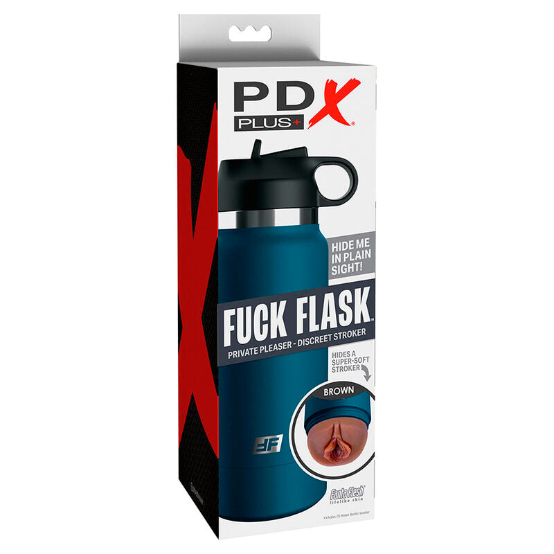 PDX PLUS - FUCK FLASK VAGINE DISCRET STROKER BROWN MODEL 1