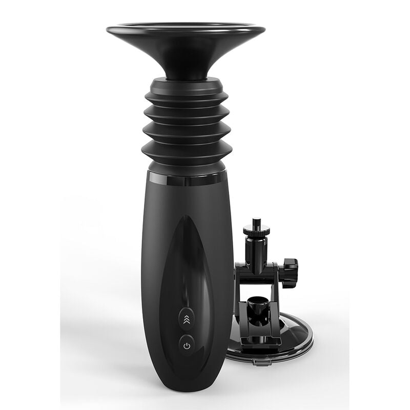 FETISH FANTASY SERIES - BODY DOCK MORSETTO PER DILDO THRUSTER CON 7 MODALITÀ DI SPINTA NERO - FETISH FANTASY SERIES | Lingerie Harness Boutique