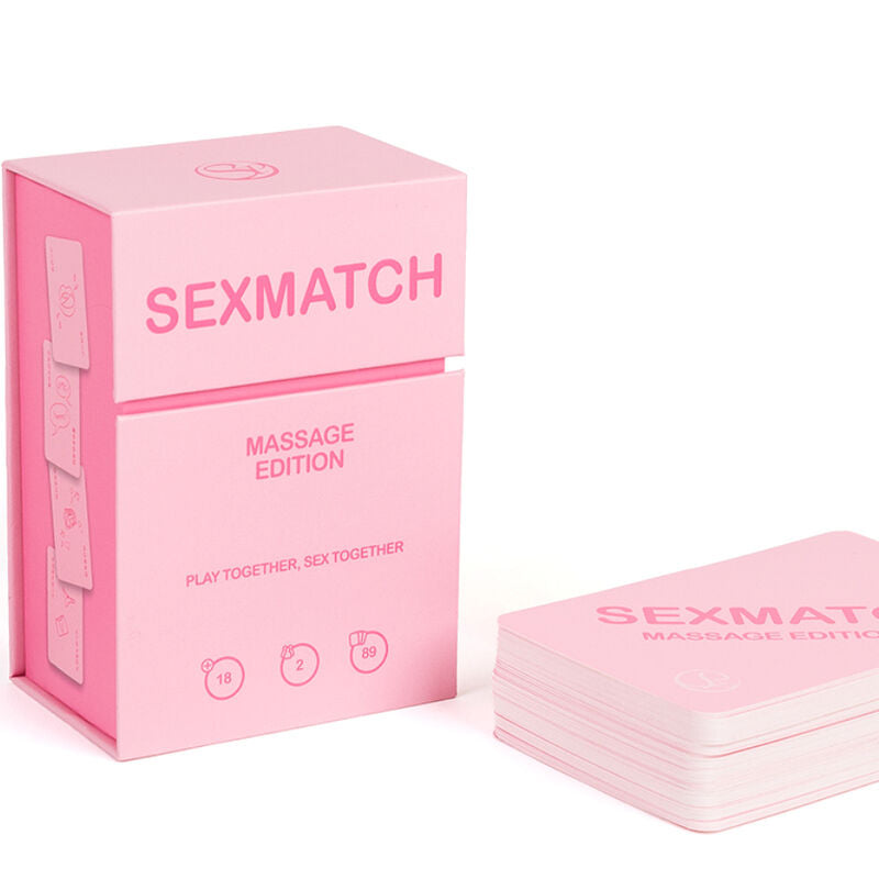 SECRETPLAY - GIOCO EDIZIONE MASSAGGIO SEXMATCH - SECRETPLAY 100% GAMES | Lingerie Harness Boutique