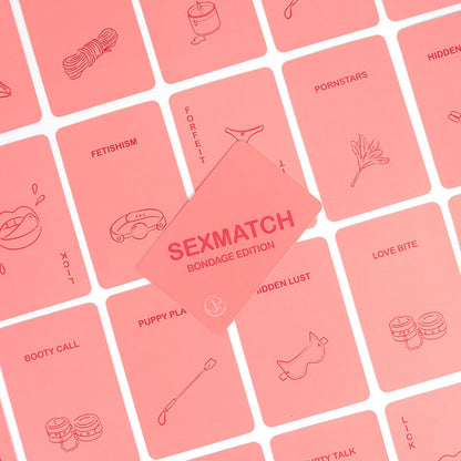 SECRETPLAY - GIOCO SEXMATCH BONDAGE EDITION - SECRETPLAY 100% GAMES | Lingerie Harness Boutique