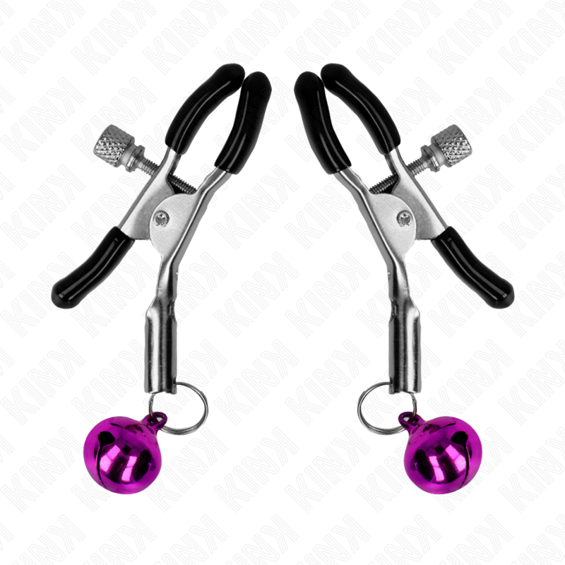KINK - PINZA PER CAPEZZA SINGOLA VIOLA 6 CM - KINK COLLAR & GAG | Lingerie Harness Boutique