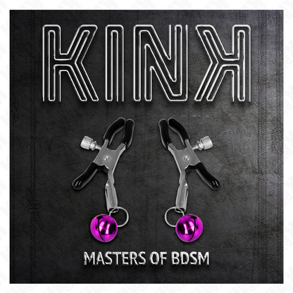 KINK - PINZA PER CAPEZZA SINGOLA VIOLA 6 CM - KINK COLLAR & GAG | Lingerie Harness Boutique
