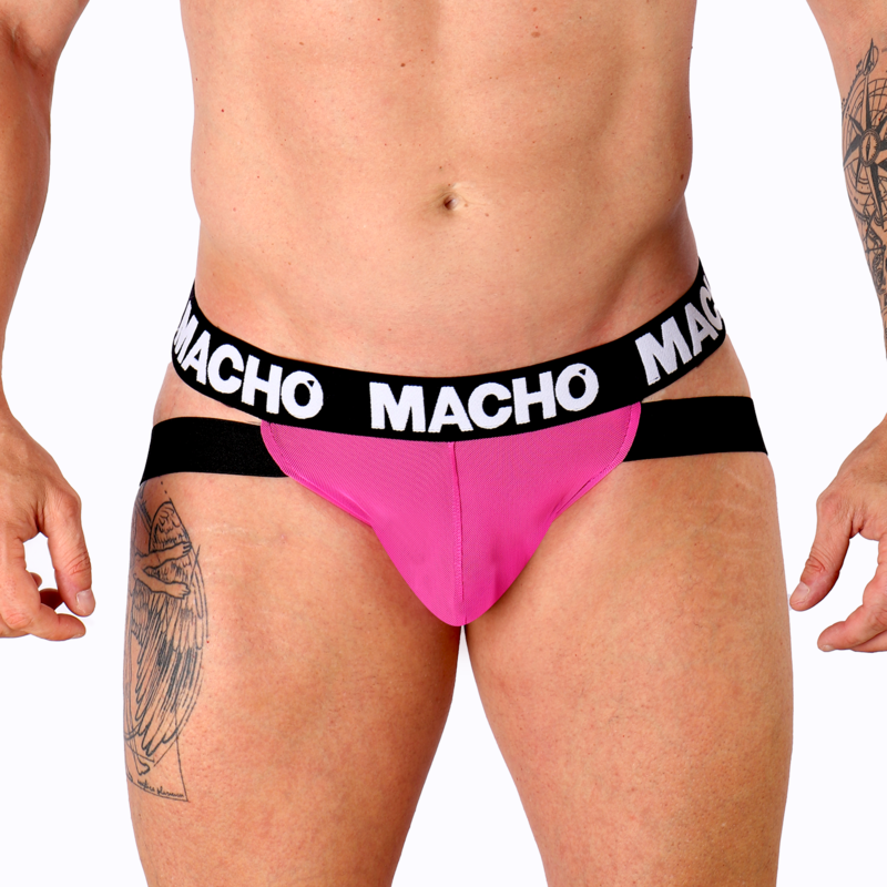 MACHO - MX28FA JOCK GIALLO S - MACHO UNDERWEAR | Lingerie Harness Boutique