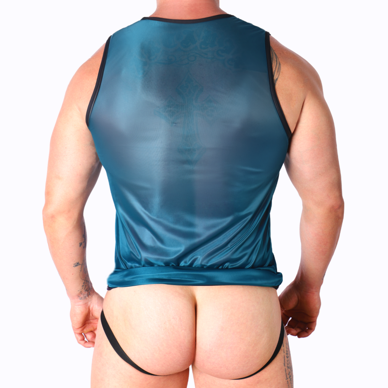 MACHO - T-SHIRT VERDE L/XL - MACHO UNDERWEAR | Lingerie Harness Boutique