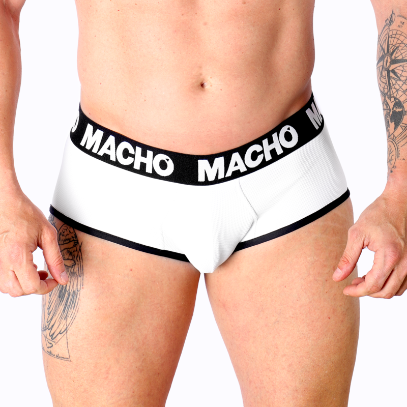 MACHO - MS30BL SLIP BIANCO XL - MACHO UNDERWEAR | Lingerie Harness Boutique