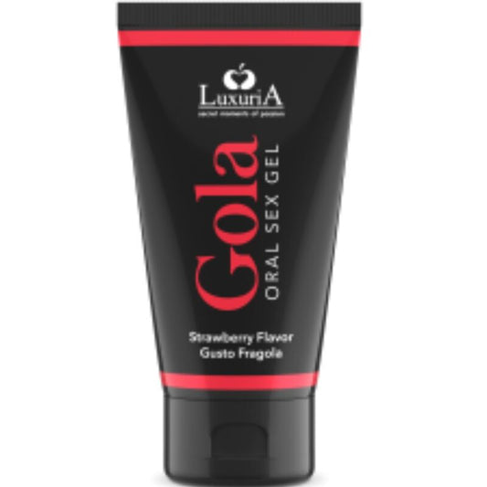 INTIMATELINE LUXURIA - STRAWBERRY FLAVOUR ORAL SEX GEL 50 ML