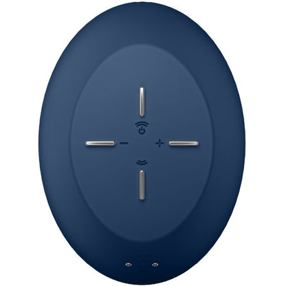 SATISFYER - AIR POWER 4 STIMOLATORE E VIBRATORE 12 VIBRAZIONI BLU - SATISFYER AIR PULSE | Lingerie Harness Boutique