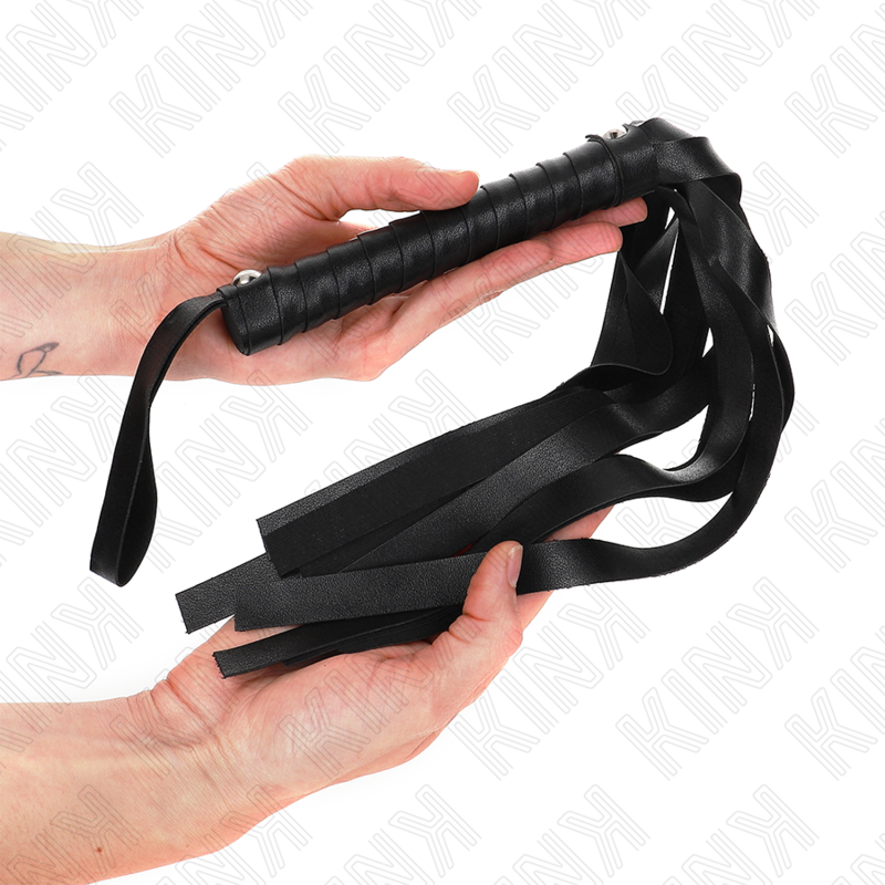 KINK - FRUSTA CODA LARGA NERA 48,5 CM - KINK IMPACT & TOUCH | Lingerie Harness Boutique