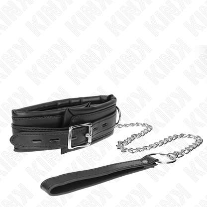 KINK - COLLANA PESANTE CON CINTURA 65 CM MODELLO 4 REGOLABILE 36,5-50 CM - KINK COLLAR & GAG | Lingerie Harness Boutique
