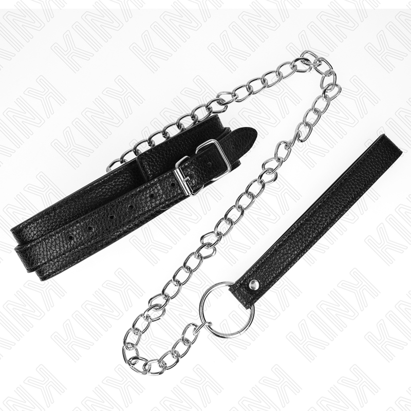 KINK - COLLANA FANTASIA SERPENTE CON GUINZAGLIO 65 CM - KINK COLLAR & GAG | Lingerie Harness Boutique
