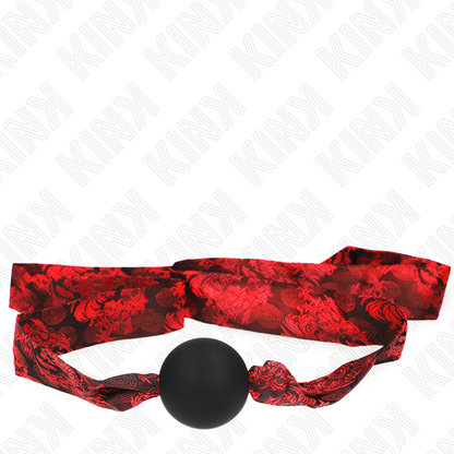 KINK - SFERA IN SILICONE SCANDALO 4,5 CM MODELLO GAG 2 146 x 4 CM - KINK IMPACT & TOUCH | Lingerie Harness Boutique