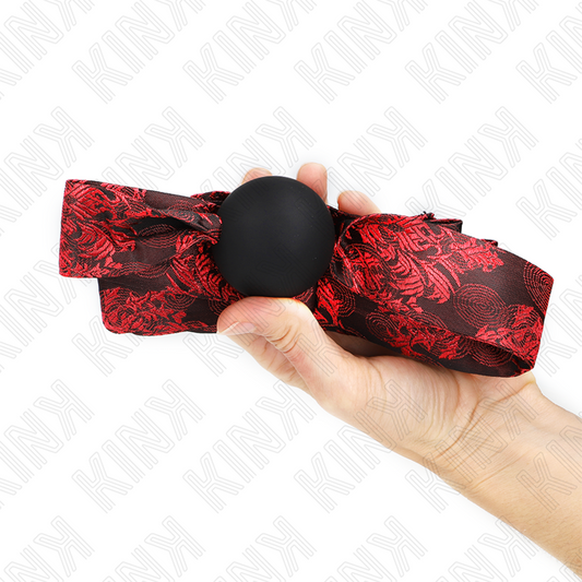 KINK - SFERA IN SILICONE SCANDALO 4,5 CM MODELLO GAG 2 146 x 4 CM - KINK IMPACT & TOUCH | Lingerie Harness Boutique