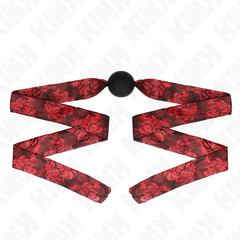 KINK - SFERA IN SILICONE SCANDALO 4,5 CM MODELLO GAG 2 146 x 4 CM - KINK IMPACT & TOUCH | Lingerie Harness Boutique
