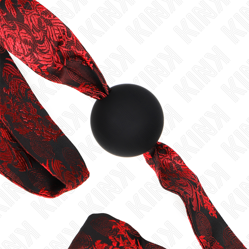 KINK - SFERA IN SILICONE SCANDALO 4,5 CM MODELLO GAG 2 146 x 4 CM - KINK IMPACT & TOUCH | Lingerie Harness Boutique