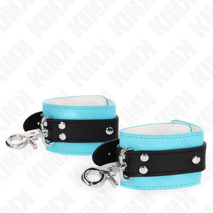 KINK - PREMIUM LOCKABLE WRIST RESISTANCE BLACK / BLUE ADJUSTABLE 21-28CM X 5.5CM