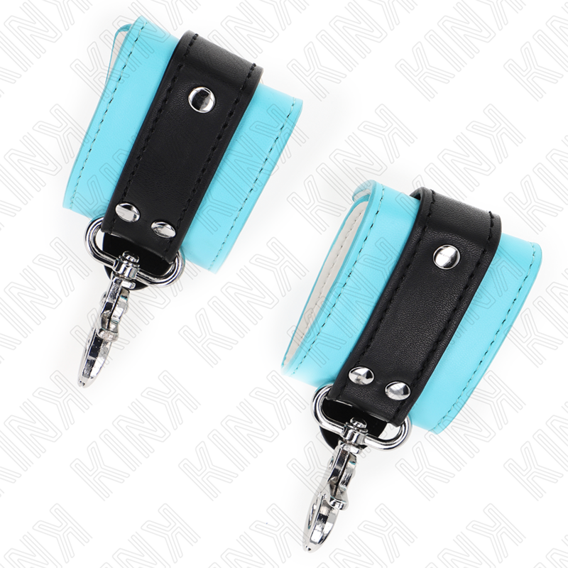 KINK - PREMIUM LOCKABLE WRIST RESISTANCE BLACK / BLUE ADJUSTABLE 21-28CM X 5.5CM