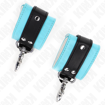 KINK - PREMIUM LOCKABLE WRIST RESISTANCE BLACK / BLUE ADJUSTABLE 21-28CM X 5.5CM