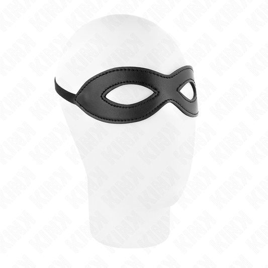 KINK - MASCHERA PER OCCHI CON MINI RIVETTI MODELLO 2 20,5 x 5,5 CM - KINK MASKED ALLURE | Lingerie Harness Boutique