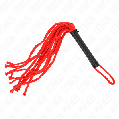 KINK - FRUSTA IN CORDA ROJO 56 CM - KINK IMPACT & TOUCH | Lingerie Harness Boutique