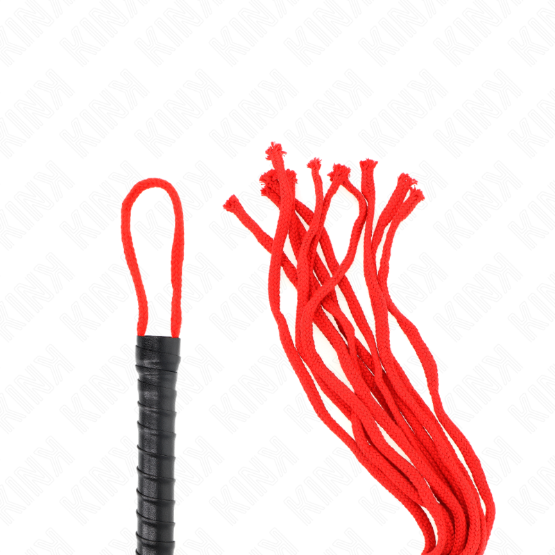 KINK - FRUSTA IN CORDA ROJO 56 CM - KINK IMPACT & TOUCH | Lingerie Harness Boutique