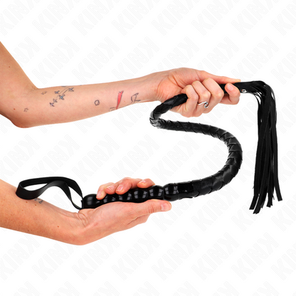 KINK - FRUSTA SERPENTE CON PERLINE 80 CM - KINK IMPACT & TOUCH | Lingerie Harness Boutique