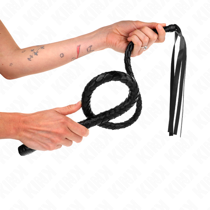 KINK - FRUSTA LUNGA CON PERLINE 110 CM - KINK IMPACT & TOUCH | Lingerie Harness Boutique