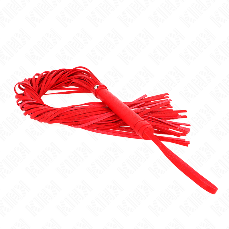 KINK - FRUSTA IN PVC MORBIDO ROSSO 70 CM - KINK IMPACT & TOUCH | Lingerie Harness Boutique