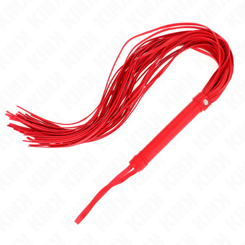 KINK - FRUSTA IN PVC MORBIDO ROSSO 70 CM - KINK IMPACT & TOUCH | Lingerie Harness Boutique